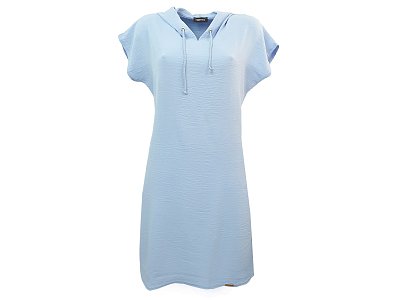 Volné světle modré šaty - vel.38